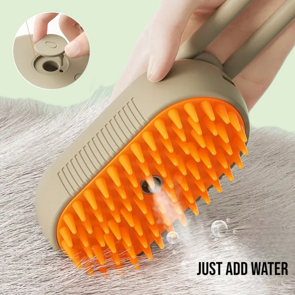 3-in-1 Pet Grooming Electric Brush for Cats, Dogs & All Pets