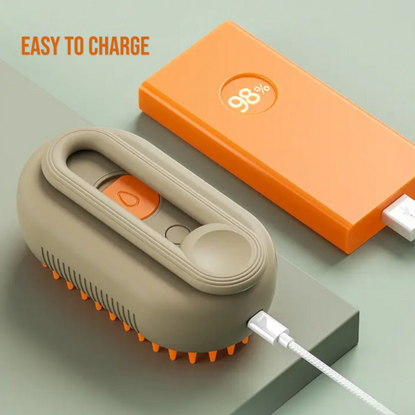 3-in-1 Pet Grooming Electric Brush for Cats, Dogs & All Pets