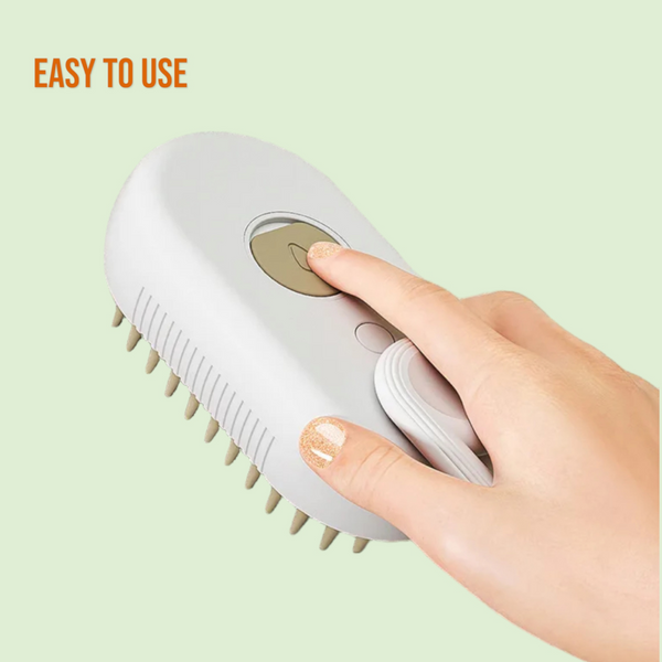 3-in-1 Pet Grooming Electric Brush for Cats, Dogs & All Pets