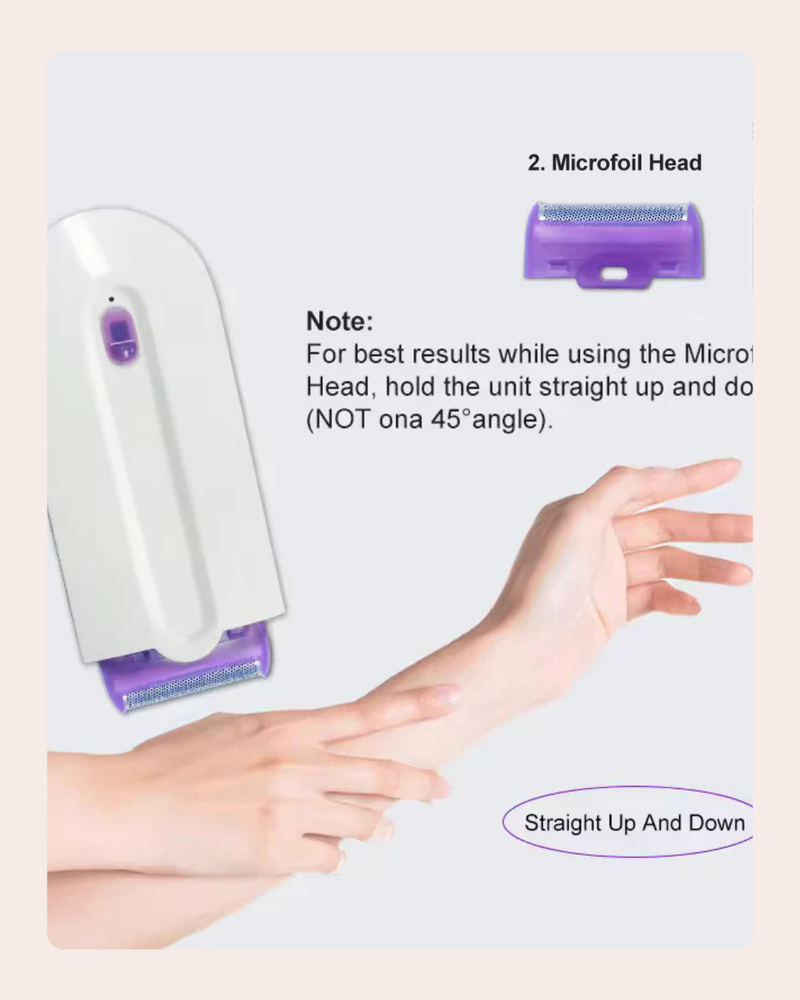 Painless Facial Body Hair Trimmer Shaver